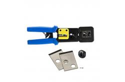 China RJ45 Crimp Cutting Tool Cat5 Cat5e Cat6 Crimping Tool Network Wire Stripper supplier