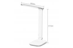 China ABS 2000MAH Study Lamp With Adjustable Brightness , Foldable 7W Desk Reading Lamp supplier