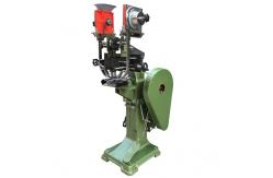 China Electronic Adjustable Double Head Eyelet Punching Machine For Paper Bag Manufacturing supplier