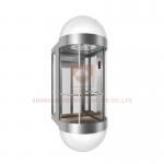 Panorama Elevator Car Design , Machine Elevator Parts With Frame