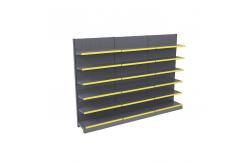 China Candy Wall Supermarket Shelves Gondola Display Racking System Single Sided supplier