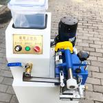 Adjustable Speed Shoe Sole Pasting Machine Time Saving For White Latex