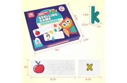 China Custom Printing Learning Flash Card Home Educational Flash Cards For Kids supplier