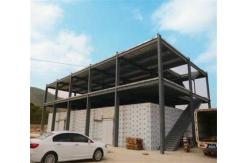 China Modular Steel Structural Construction Customized For Private Residential Plant supplier