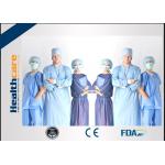 SMS Disposable Surgical Scrubs , Disposable Medical Workwear Short Sleeves for sale