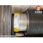 ASTM A376 TP347H solid Spiral High Frequency weld HFW Fin Tube With 11Cr