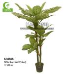 Rain Resistant H180cm Artificial Potted Floor Plants Lifelike for sale