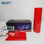 High Quality Red TPH Headlight Film Anti-Scratch Heat Repair High Clear Protection Film Car Lamps 30cm*15cm for sale