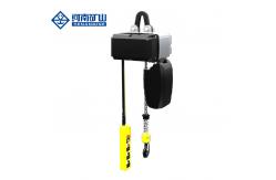 China Automatic 1 Ton Engine Hoist , Pendent Control Overhead Electric Hoist supplier