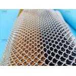 Decorative Wire Mesh Chain Link Curtain Screen Partition Weave Decorate Wire Mesh for sale