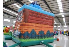 China Factory Inflatable Pirate Ship Obstacle Course Animals Pirate Boat Inflatable Castle supplier