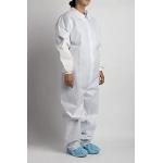 breathable Waterproof Disposable Protective Coverall Soft Hand Feeling Prevent Pollution for sale