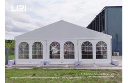 China Flame Retardant M2 Wedding Event Tents With Glass Sidewalls From Liri In China supplier