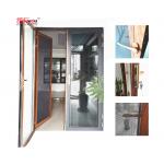 WEIKA Wholesale Modern Design Waterproof Vinyl UPVC French Casement Door for sale