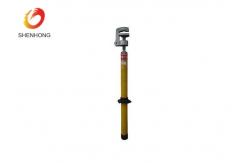 China Short Circuit Portable Grounding Rod / Earthing Rod With Flat Clipper Jaws supplier