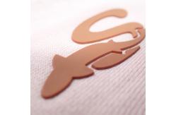 China 3D Effect Eco Friendly Silicone Heat Transfer Label Animal For Garment supplier