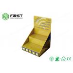 Easy Assembly Custom Logo Printing Portable Retail Cardboard Counter Top Display Boxes