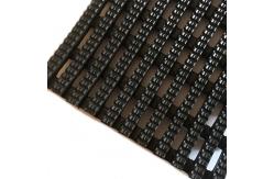 China Open Grid PVC Slip Resistant Floor Mats Hard Wearing Width 0.9M supplier