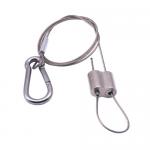Galvanized Steel LED Ceiling Light Kit ，Hanging Custom Wire Rope Assemblies for sale