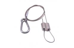 China Galvanized Steel LED Ceiling Light Kit ，Hanging Custom Wire Rope Assemblies supplier