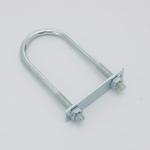 M6 Extended Galvanized U-bolt U-screw U-tube Clamp Bolt U-clip U-hoop CNC Mechanical Shafts for sale