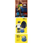 0.29KG Smart Toddler Monkey Backpack , Personalized Backpacks For Preschool