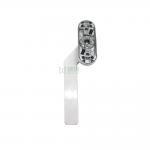 Single Point Side Hung UPVC Window Door Handles High Strength Construction
