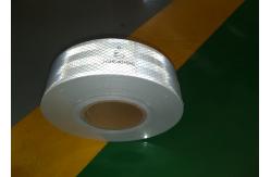 China Yellow Red And Yellow Trailer Reflective Tape Placement Strong Stickness Easy Operation supplier