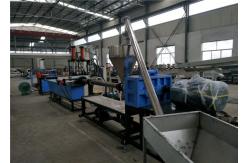 China Fully Automatic Plastic Granules Machine PE HDPE LDPE Plastic Granulating Line supplier