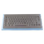Compact format Industrial Mini Metal Keyboard / rugged kiosk keyboard  IP65 for sale