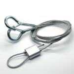 Lock Grip Small Model Cable 1.5mm Suspension Kit Industrial Fixture Hanging Hardware for sale