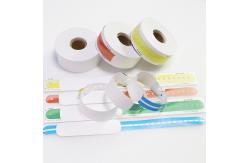 China Round Hospital Patient Wristband ID Bracelet With UPC Bar Code supplier