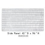 Theft Preventing Pallet Rack Security Enclosure 12' Long 42 Inch Deep 8' High