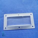 Custom Quartz Transparent Opaque Punching Step High Temperature Corrosion Resistant for sale