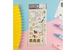 China Wiping Custom Transfer Stickers Vinyl  UV Offset Printing DIY Manual Account supplier