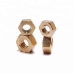 Precision DIN 934 M42 EN24034 Brass Hex Nuts for sale