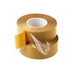 80um Heat Resistant Double Sided Tape 50m Clear Polyester Tape for sale