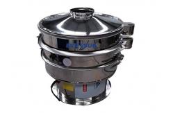 China 40 Mesh Stainless Steel Round Separator Coffee Bean Vibration Screen Sieve Sifter   supplier