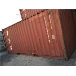20 Feet Open Side Used Steel Storage Containers For Road Transport for sale