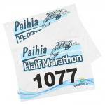 Full Color Race Bib Numbers Marathon Printing Tag For Sports Event for sale