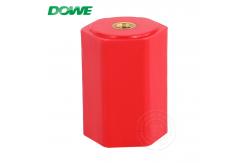 China DMC Fibreglass Busbar Isolator EN Polyester Standoff With Screw High Strength supplier