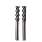 General High Speed Cutting Solid Carbide End Mill with 4 Flutes and Diamond Coating for sale