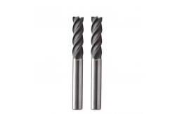 China High Precision Solid Carbide End Mill for Graphite Made of Tungsten Steel supplier