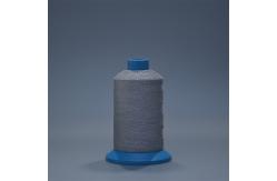 China 1.0mm Embroidery Reflective Thread gray light reflective thread supplier