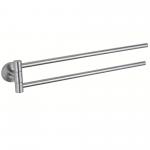 Swivel Bathroom Towel Bars Multifunctional 2 Arm Wall Mounted Sus304 for sale