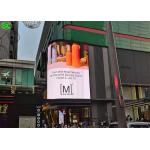 Curved P10 Large Outdoor Led Display Screens , Led Video Screen SMD3535 IP65