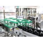Roll - Feed Bottle Labeling Machine , OPP / BOPP Film Hot Melt Glue Labeling Machine