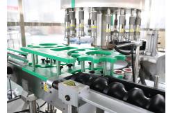 China Roll - Feed Bottle Labeling Machine , OPP / BOPP Film Hot Melt Glue Labeling Machine supplier