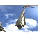 Bottom Feeding 1800rpm 10m3/Min Electrical Vibroflot  Equipment Stone Column Pile Driver for sale