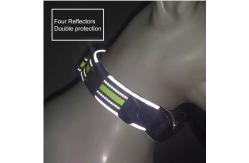 China Customization Reflective Dog Head Collar Polyester Luxurious Outdoor Cat Collar supplier